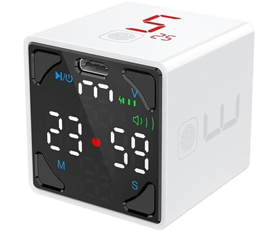 Amazon｜llano TickTime Cube 楽しく時間管理ができるポモドーロ